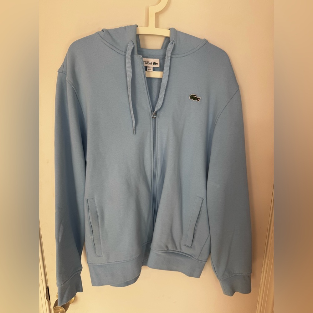 Lacoste sport hoodie - light blue